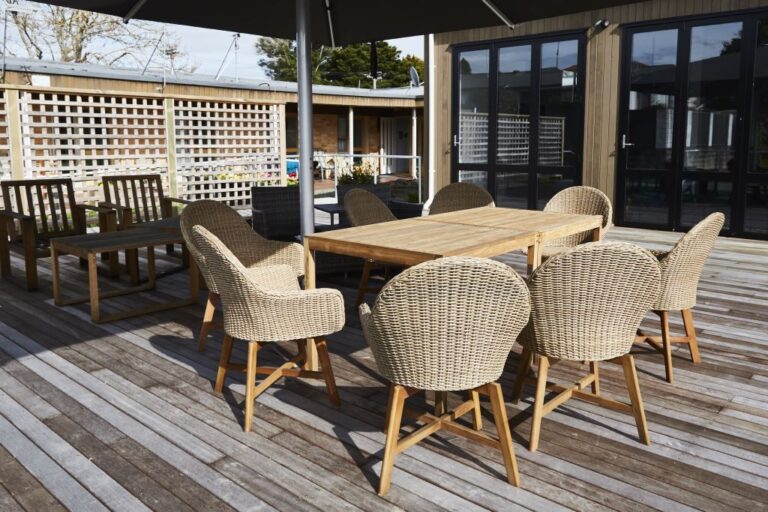 Sunny deck